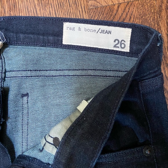 Rag and Bone dark wash skinny jeans - Picture 4 of 4